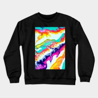 "Rainbow Pour" Crewneck Sweatshirt